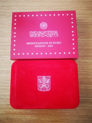 Vaticano 2024 estuche serie euro proof incompleto!