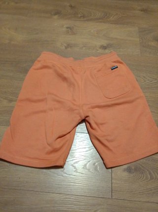 Pantalón corto chándal naranja