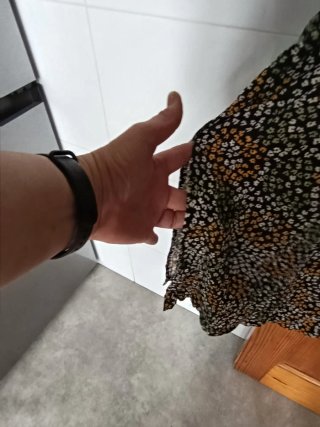 Vestido camisero estampado