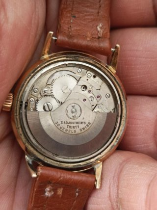 Reloj Incitus Automático Dorado Marrón