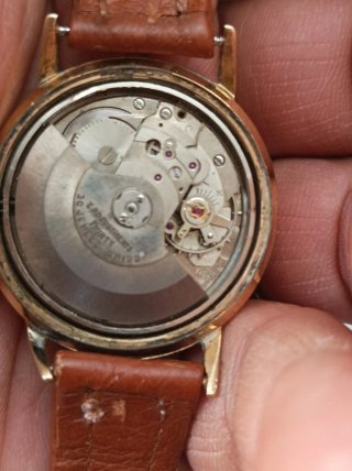 Reloj Incitus Automático Dorado Marrón