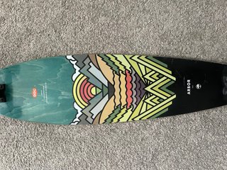 Arbor Fish Draplin 37” Longboard Artista