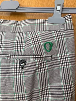 Bermudas Ben Sherman cuadros grises
