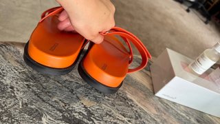 Sandali Hermès Donna Taglia 40 Arancione