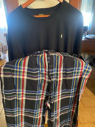 Polo Ralph Lauren Pijama Hombre Negro
