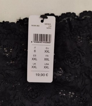 Set Brasiliane Pizzo Intimissimi Nere Nuove