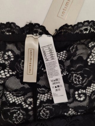 Set Brasiliane Pizzo Intimissimi Nere Nuove