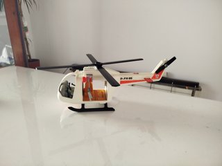 Helicóptero Rescate Playmobil 3789 (1987)