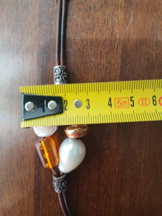 Pulsera Isabel Guarch Perlas y Ámbar