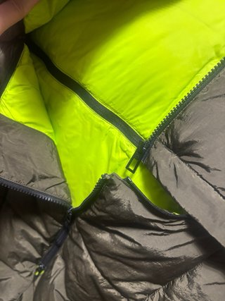 Abrigo&Chaleco Desigual desmontable verde oliva