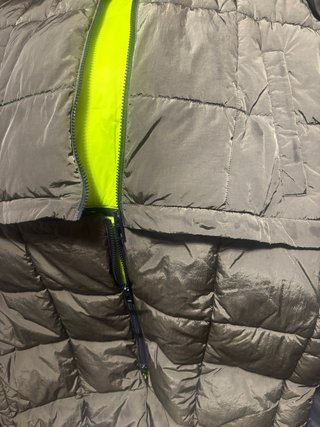 Abrigo&Chaleco Desigual desmontable verde oliva