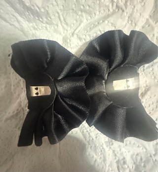 Adornos para zapatos/ropa estrella dorada 2 pares