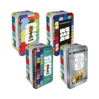 Cromos Mundial 2026 Panini.  Latas de 16 sobres