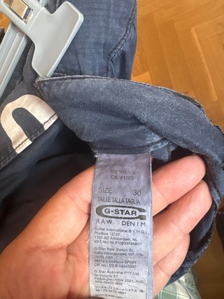 Bermudas G-Star RAW Azules