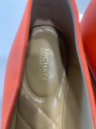 Balerinas Michael Kors Naranja Talla 40