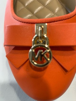 Balerinas Michael Kors Naranja Talla 40