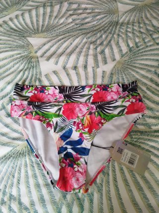 Pack 2 Braguitas Bikini Talle Alto Talla S
