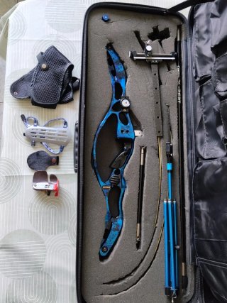 Arco Hoyt azul