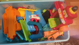 Pista Tren VTech Tu Tu Bolidos