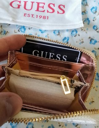 Monedero Guess Blanco
