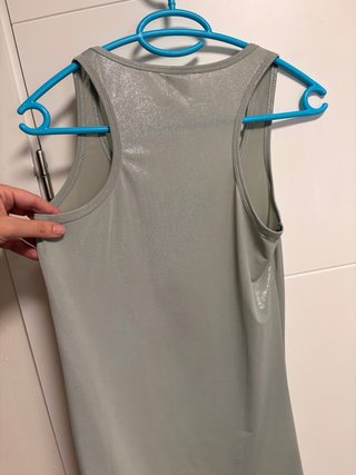 Camiseta metalizada Xdye gris talla S