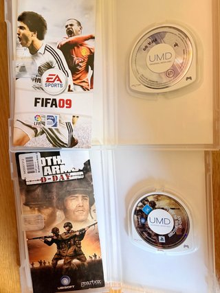 FIFA 09 PSP UMD y Brothers in arms