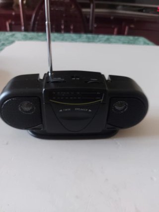 Radio Portatile AM/FM Twin Speaker