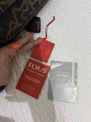 Bolso bandolera Tous estampado