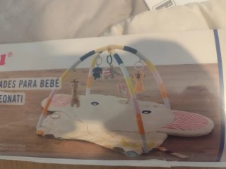 Manta de actividades para bebé Lupilu