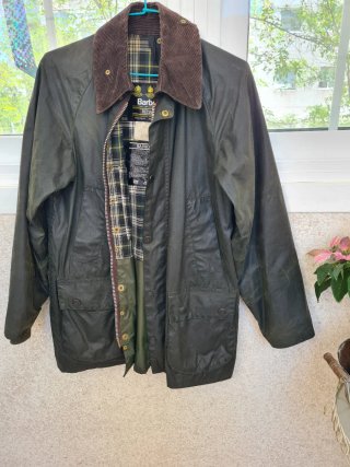Barbour Bedale Chaqueta Verde , regalo el  gorro
