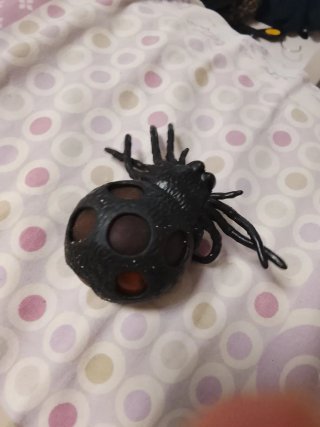 Squishy araña negra