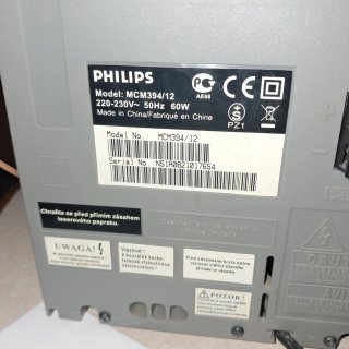 Lettore CD Radio Philips MP3 Casse