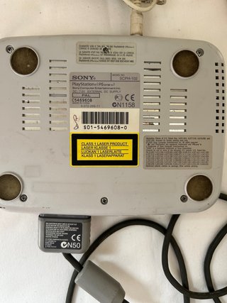 PlayStation 1 PS one Sony Bianco