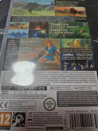 Zelda Breath of the Wild Nintendo Switch