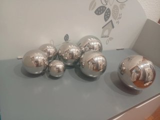 Bolas sensoriales metálicas