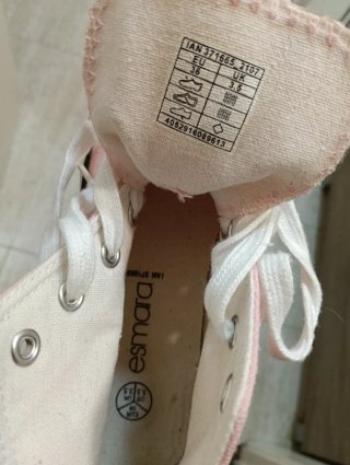 Zapatillas Converse mujer rosa y blanco