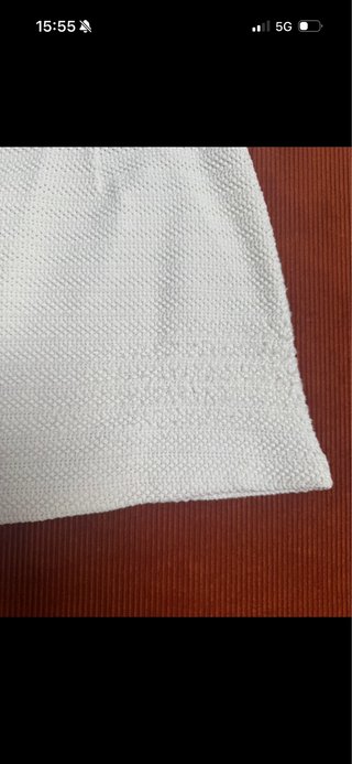 Falda Zara punto texturizado Talla S