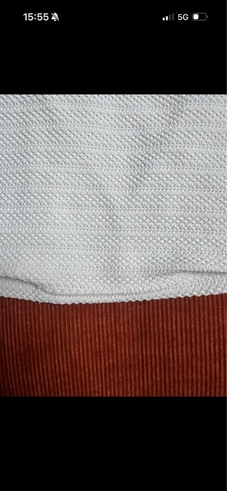 Falda Zara punto texturizado Talla S