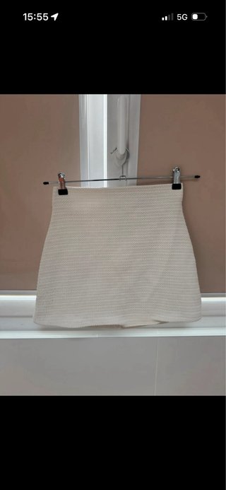 Falda Zara punto texturizado Talla S