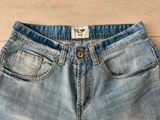 Pantalón corto tejano