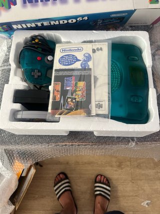 Nintendo 64 Ice Blue Completa