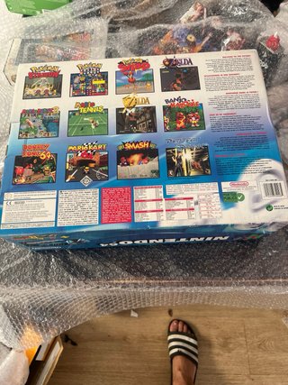 Nintendo 64 Ice Blue Completa