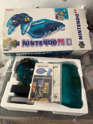Nintendo 64 Ice Blue Completa