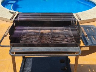 Barbacoa 2 parrillas 3 alturas