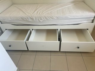 Sofá Cama Diván Blanco Ikea