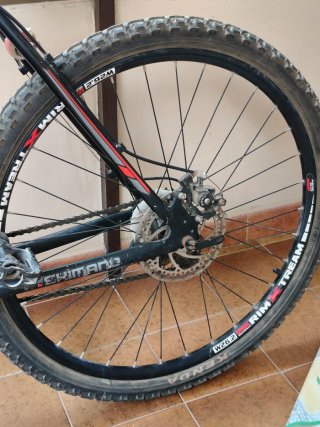 Bicicleta montaña Moma GTT 3.0 Shimano 26"