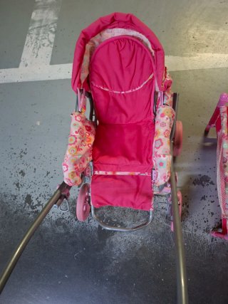 Lote Juguetes: Silla Paseo, Cuna, Hamaca