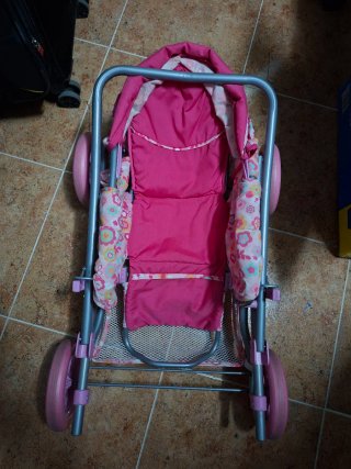 Lote Juguetes: Silla Paseo, Cuna, Hamaca