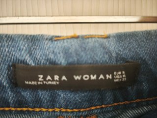 Pantalón vaquero Zara azul