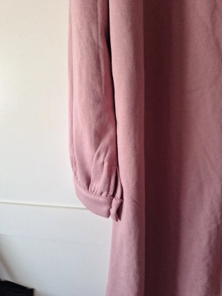 Vestido rosa talla 44 nuevo. Tipo polo